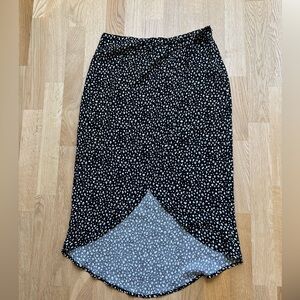 Urban Romantics Black & White Asymmetrical Skirt - Size Small *Brand New*